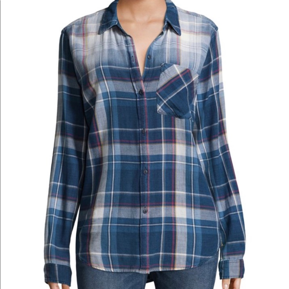 Plaid button up
